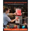 imageVEVOR Commercial Margarita Machine 15Lx2 Double Tank Frozen Drink Machine 120 Cups Stainless Steel Margarita Smoothie Frozen Drink Maker Slushie Machine for Home Party Restaurants Cafe Bars15 L