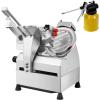 imageVEVOR Commercial Meat Slicer 10 inch Electric Food Slicer 240W Frozen Meat Deli Slicer Premium Chromiumplated Steel Blade SemiAuto Meat Slicer For Commercial and Home use10IN540W