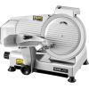 imageVEVOR Commercial Meat Slicer 10 inch Electric Food Slicer 240W Frozen Meat Deli Slicer Premium Chromiumplated Steel Blade SemiAuto Meat Slicer For Commercial and Home use10IN180W