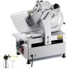 imageVEVOR Commercial Meat Slicer 10 inch Electric Food Slicer 240W Frozen Meat Deli Slicer Premium Chromiumplated Steel Blade SemiAuto Meat Slicer For Commercial and Home use12IN180W  370W