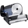 imageVEVOR Commercial Meat Slicer 10 inch Electric Food Slicer 240W Frozen Meat Deli Slicer Premium Chromiumplated Steel Blade SemiAuto Meat Slicer For Commercial and Home use75IN180W