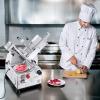 imageVEVOR Commercial Meat Slicer 10 inch Electric Food Slicer 240W Frozen Meat Deli Slicer Premium Chromiumplated Steel Blade SemiAuto Meat Slicer For Commercial and Home use10IN500W