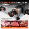 imageVEVOR Commercial Meat Slicer 10 inch Electric Food Slicer 240W Frozen Meat Deli Slicer Premium Chromiumplated Steel Blade SemiAuto Meat Slicer For Commercial and Home use10IN340W