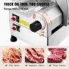 imageVEVOR Commercial Meat Slicer 10 inch Electric Food Slicer 240W Frozen Meat Deli Slicer Premium Chromiumplated Steel Blade SemiAuto Meat Slicer For Commercial and Home use10IN540W