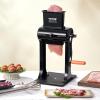 imageVEVOR Commercial Meat Tenderizer Heavy Duty Stainless Steel Meat Tenderizer Machine Quick and Easy Manual Operation Kitchen Tool 58quot Feed Port for Beef Turkey Chicken Pork Steak and Fish