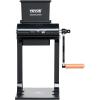 imageVEVOR Commercial Meat Tenderizer Heavy Duty Stainless Steel Meat Tenderizer Machine Quick and Easy Manual Operation Kitchen Tool 58quot Feed Port for Beef Turkey Chicken Pork Steak and Fish