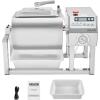 imageVEVOR Commercial Meat Tumbler Marinator 40L Vacuum Tumbler Marinating Machine with Bidirectional Rotation and 3Speed Stainless Steel Vacuum Curing Machine for Chicken Pork Fish Steak HouseSilver