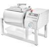 imageVEVOR Commercial Meat Tumbler Marinator 40L Vacuum Tumbler Marinating Machine with Bidirectional Rotation and 3Speed Stainless Steel Vacuum Curing Machine for Chicken Pork Fish Steak HouseSilver