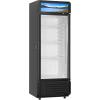 imageVEVOR Commercial Merchandiser Refrigerator 1147 CUFT Glass Door Display Refrigerator Upright Beverage Refrigerator Cooler Merchandiser with 4 Adjustable Shelves Casters Soft LED Light Black122 cuft
