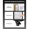 imageVEVOR Commercial Merchandiser Refrigerator 1147 CUFT Glass Door Display Refrigerator Upright Beverage Refrigerator Cooler Merchandiser with 4 Adjustable Shelves Casters Soft LED Light Black1147 cuft
