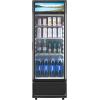 imageVEVOR Commercial Merchandiser Refrigerator 1147 CUFT Glass Door Display Refrigerator Upright Beverage Refrigerator Cooler Merchandiser with 4 Adjustable Shelves Casters Soft LED Light Black122 cuft