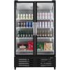 imageVEVOR Commercial Merchandiser Refrigerator 1147 CUFT Glass Door Display Refrigerator Upright Beverage Refrigerator Cooler Merchandiser with 4 Adjustable Shelves Casters Soft LED Light Black2669 cuft