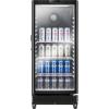 imageVEVOR Commercial Merchandiser Refrigerator 1147 CUFT Glass Door Display Refrigerator Upright Beverage Refrigerator Cooler Merchandiser with 4 Adjustable Shelves Casters Soft LED Light Black57 cuft