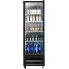 imageVEVOR Commercial Merchandiser Refrigerator 1147 CUFT Glass Door Display Refrigerator Upright Beverage Refrigerator Cooler Merchandiser with 4 Adjustable Shelves Casters Soft LED Light Black1147 cuft