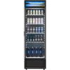 imageVEVOR Commercial Merchandiser Refrigerator 1147 CUFT Glass Door Display Refrigerator Upright Beverage Refrigerator Cooler Merchandiser with 4 Adjustable Shelves Casters Soft LED Light Black133 cuft