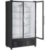 imageVEVOR Commercial Merchandiser Refrigerator 1147 CUFT Glass Door Display Refrigerator Upright Beverage Refrigerator Cooler Merchandiser with 4 Adjustable Shelves Casters Soft LED Light Black2669 cuft