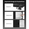 imageVEVOR Commercial Merchandiser Refrigerator 1147 CUFT Glass Door Display Refrigerator Upright Beverage Refrigerator Cooler Merchandiser with 4 Adjustable Shelves Casters Soft LED Light Black133 cuft