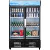 imageVEVOR Commercial Merchandiser Refrigerator 1147 CUFT Glass Door Display Refrigerator Upright Beverage Refrigerator Cooler Merchandiser with 4 Adjustable Shelves Casters Soft LED Light Black3627 cuft