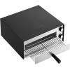 imageVEVOR Commercial Pizza Oven Countertop 14quot Double Deck Layer Stainless Steel Electric Pizza Oven with Stone and Handle Multipurpose Indoor Pizza Maker for Restaurant Home Pretzels Baked16Inch Single Layer