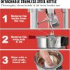 imageVEVOR Commercial Popcorn Machine 8 Oz Kettle 850 W Countertop Popcorn Maker for 48 Cups per Batch Theater Style Popper with 3Switch Control Steel Frame Tempered Glass Doors 2 Scoops 2 Spoons RedRed