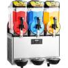 imageVEVOR Commercial Slushy Machine 15Lx2 Double Tank Margarita Machine 120 Cups Stainless Steel Margarita Smoothie Frozen Drink Machine Slushie Machine for Party Restaurants Cafe Bars15Lx3