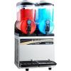 imageVEVOR Commercial Slushy Machine 15Lx2 Double Tank Margarita Machine 120 Cups Stainless Steel Margarita Smoothie Frozen Drink Machine Slushie Machine for Party Restaurants Cafe Bars15Lx2