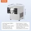 imageVEVOR Commercial Snowflake Ice Machine 507LBS24H Snowflake Ice Maker Stainless Steel Ice Shaver Machine Electric Snow Cone Maker Air Cooling System for Rapid Heat Dissipation for Bakery CafeAir Cooling