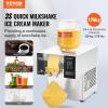 imageVEVOR Commercial Snowflake Ice Machine 507LBS24H Snowflake Ice Maker Stainless Steel Ice Shaver Machine Electric Snow Cone Maker Air Cooling System for Rapid Heat Dissipation for Bakery CafeAir Cooling