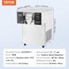 imageVEVOR Commercial Snowflake Ice Machine 507LBS24H Snowflake Ice Maker Stainless Steel Ice Shaver Machine Electric Snow Cone Maker Air Cooling System for Rapid Heat Dissipation for Bakery CafeAir Cooling