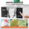 imageVEVOR Commercial Snowflake Ice Machine 507LBS24H Snowflake Ice Maker Stainless Steel Ice Shaver Machine Electric Snow Cone Maker Air Cooling System for Rapid Heat Dissipation for Bakery CafeLiquid Cooling