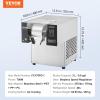 imageVEVOR Commercial Snowflake Ice Machine 507LBS24H Snowflake Ice Maker Stainless Steel Ice Shaver Machine Electric Snow Cone Maker Air Cooling System for Rapid Heat Dissipation for Bakery CafeAir Cooling