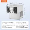 imageVEVOR Commercial Snowflake Ice Machine 507LBS24H Snowflake Ice Maker Stainless Steel Ice Shaver Machine Electric Snow Cone Maker Air Cooling System for Rapid Heat Dissipation for Bakery CafeAir Cooling