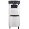 imageVEVOR Commercial Soft Ice Cream Machine 2200W Serve Yogurt Maker 3 Flavors Ice Cream Maker 53 to 74 Gallons per Hour Auto Clean LCD Panel for Restaurants Snack Bars Stainless SteelVertical 3 Flavors Basic Model