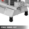 imageVEVOR Commercial Tomato Slicer 316 inch Tomato Cutter Slicer Stainless Steel Heavy Duty Tomato Slicer Machine Manual Tomato Slicer with Nonslip Feet for Cutting Tomatoes Cucumbers Bananas316Inch