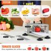 imageVEVOR Commercial Tomato Slicer 316 inch Tomato Cutter Slicer Stainless Steel Heavy Duty Tomato Slicer Machine Manual Tomato Slicer with Nonslip Feet for Cutting Tomatoes Cucumbers Bananas1438316