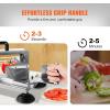 imageVEVOR Commercial Tomato Slicer 316 inch Tomato Cutter Slicer Stainless Steel Heavy Duty Tomato Slicer Machine Manual Tomato Slicer with Nonslip Feet for Cutting Tomatoes Cucumbers Bananas38UP