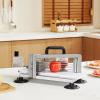 imageVEVOR Commercial Tomato Slicer 316 inch Tomato Cutter Slicer Stainless Steel Heavy Duty Tomato Slicer Machine Manual Tomato Slicer with Nonslip Feet for Cutting Tomatoes Cucumbers Bananas316UP