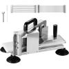 imageVEVOR Commercial Tomato Slicer 316 inch Tomato Cutter Slicer Stainless Steel Heavy Duty Tomato Slicer Machine Manual Tomato Slicer with Nonslip Feet for Cutting Tomatoes Cucumbers Bananas1438316