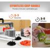 imageVEVOR Commercial Tomato Slicer 316 inch Tomato Cutter Slicer Stainless Steel Heavy Duty Tomato Slicer Machine Manual Tomato Slicer with Nonslip Feet for Cutting Tomatoes Cucumbers Bananas1438316