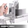 imageVEVOR Commercial Tomato Slicer 316 inch Tomato Cutter Slicer Stainless Steel Heavy Duty Tomato Slicer Machine Manual Tomato Slicer with Nonslip Feet for Cutting Tomatoes Cucumbers Bananas316Inch