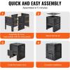 imageVEVOR Compost Bin 220 Gallon Outdoor Expandable Composter Easy to Setup ampamp Large Capacity Composting Bin Fast Creation of Fertile Soil80 Gallon