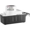 imageVEVOR Condensate Removal Pump 150 HP 65 GPH 15 ft Lift 12 Gal Tank Automatic AC Condensation Pump with Float Switch ampamp 20 ft Hose for Air Conditioner Dehumidifier Furnace Ice Maker Water Drain