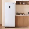 imageVEVOR Convertible FreezerRefrigerator 202 CuFt Frost Free Upright Freezer with Temp Control Panel Door Open too Long Alarm Adjustable Shelves and LED Standing Fridge for Kitchen Office Garage17 CuFt