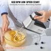 imageVEVOR Cordless Electric Hand Mixer100W Continuously Variable Electric Handheld Mixer with Turbo Boost Beaters Dough Hooks Storage Bag Baking Supplies for Whipping Mixing Egg Cookie Cake CreamCordlessContinuously Variable Speed
