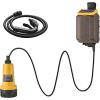 imageVEVOR Cordless Submersible Water Transfer Pump 528GPH Portable Sump Pump with G34quot Garden Hose Compatible with Dewalt 20V MAX Battery No Battery Electric Utility Pump for Pool Garden Pond
