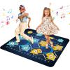 imageVEVOR Dance Mat 8Button Dance Mixer Rhythm Step Play Mat Electronic Dance Pad with SingleTwo Player Modes Adjustable Volume Builtin Music 8 Challenge Levels Toys Gifts for 3 Year Old GirlsDouble