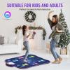 imageVEVOR Dance Mat 8Button Dance Mixer Rhythm Step Play Mat Electronic Dance Pad with SingleTwo Player Modes Adjustable Volume Builtin Music 8 Challenge Levels Toys Gifts for 3 Year Old GirlsBluetooth