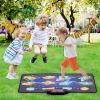 imageVEVOR Dance Mat 8Button Dance Mixer Rhythm Step Play Mat Electronic Dance Pad with SingleTwo Player Modes Adjustable Volume Builtin Music 8 Challenge Levels Toys Gifts for 3 Year Old GirlsDouble