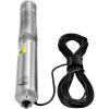 imageVEVOR Deep Well Submersible Pump 2HP 230V60Hz 37GPM 427 ft Head with 33 ft Cord ampamp External Control Box 4 inch Stainless Steel Water Pumps for Industrial Irrigation and Home Use IP68 Waterproof3HP230V Builtin Controller
