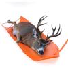 imageVEVOR Deer Drag Sled 728 x 228 in 550lbs Heavy Duty Yard Utility Sled TearResistant PE Drag Glider Mat with Ropes ampamp Handle Thickened Game Hauler for Firewood Ice Fishing Hauling Hunting